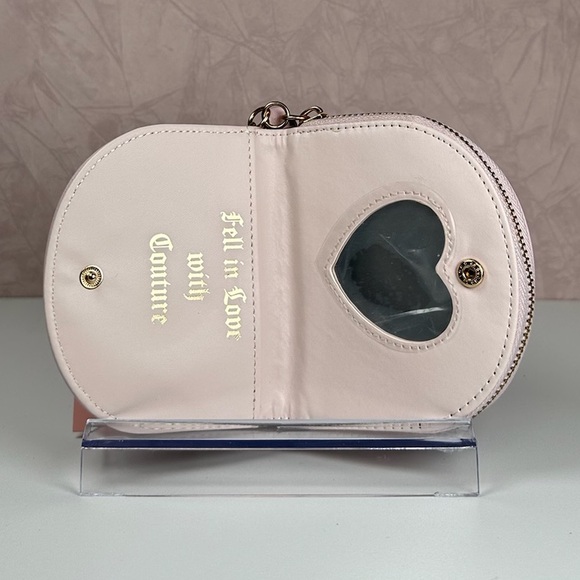 Juicy Couture Classic Scottie Dog Half Moon Zip Around Wallet - Picture 8 of 8